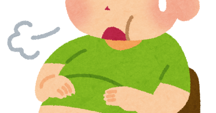 満腹で苦しそうな人のイラスト かわいいフリー素材集 いらすとや