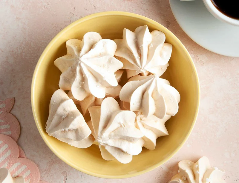 Festive Meringue Cookies