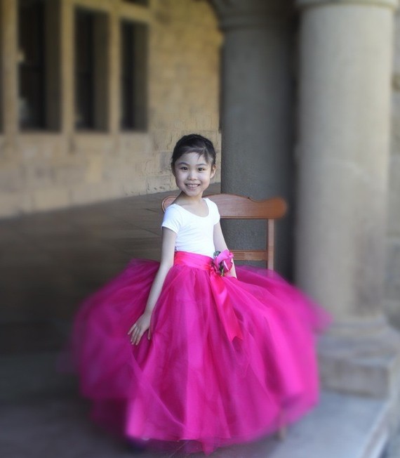 Do we just love this bright fuschia tutu or what Love it What a cutie pie