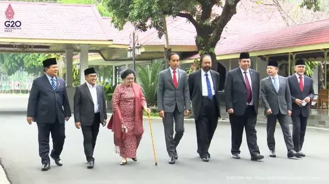 Jokowi Undang Ketum Parpol Silaturahmi di Istana Malam Ini, PPP: Ada 1 Parpol yang Tak Diundang
