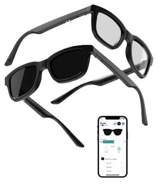 Bluetooth sunglasses with built-in Speaker and Tint Control