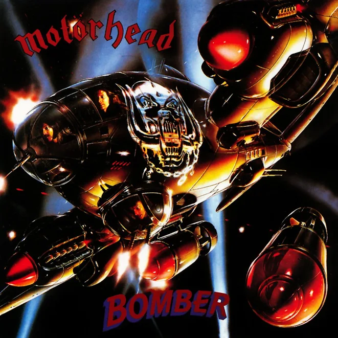 Motörhead's 1979 Bomber Album Cover by Adrian Chesterman