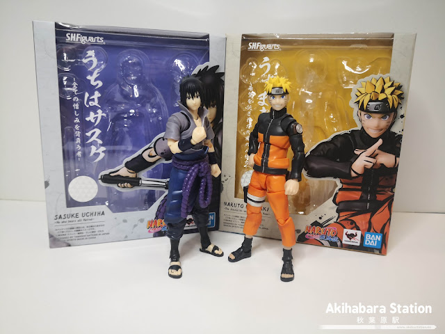 Review de los S.H.Figuarts Naruto Uzumaki & Sasuke Uchiha - Tamashii Nations