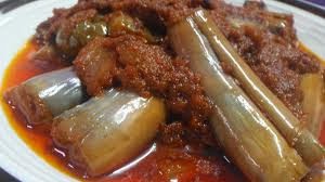 Terung Isi Daging Saus Asam Manis