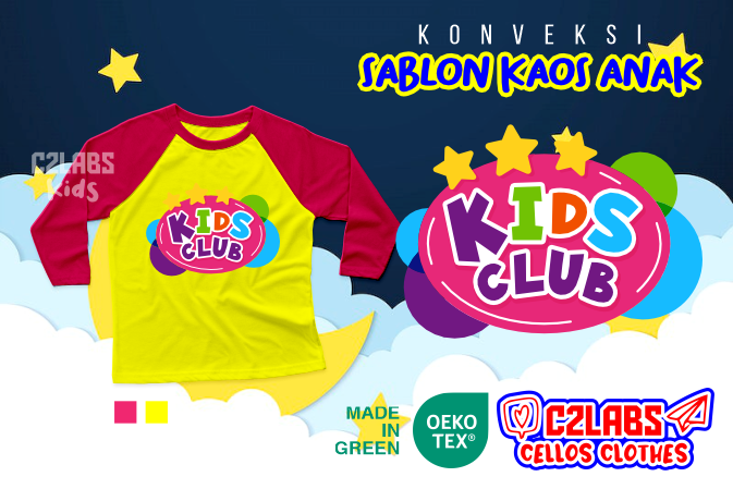 Sablon Kaos Anak