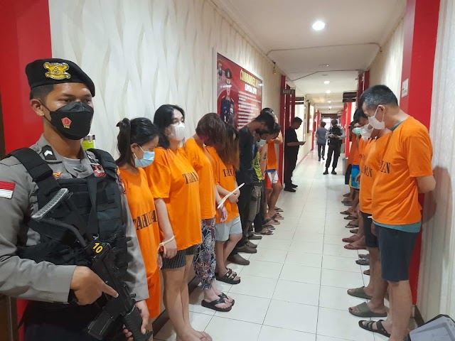 Jalankan Instruksi Kapolri, 21 Orang Pelaku Judi di Batam Diringkus Polisi