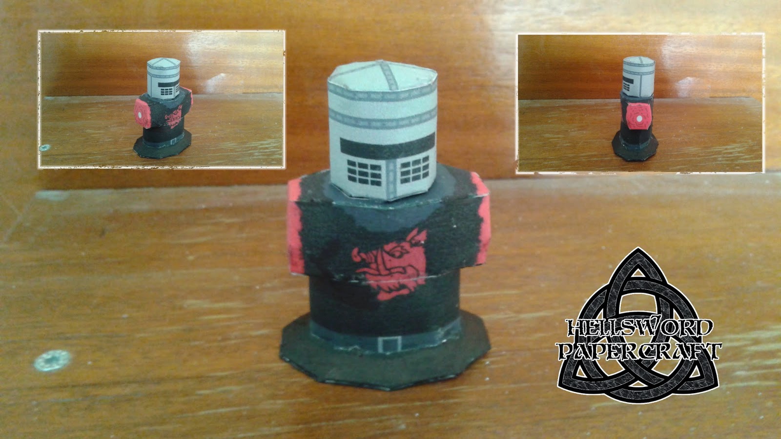 Monty Python Black Knight Papercraft