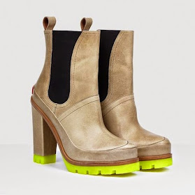 Hunter high heel snow boot