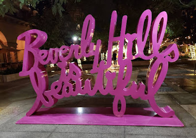 Pink Beverly Hills Sign