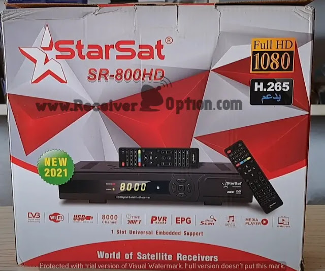 STARSAT SR-800HD RECEIVER NEW SOFTWARE V1.12 NOVEMBER 03 2022