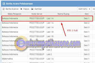 Cara Cetak dan Upload Berita Acara UNBK