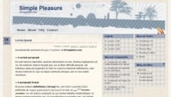 Simple-Pleasure-blogger-template