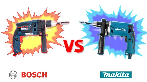 Nên mua máy khoan Bosch hay Makita?
