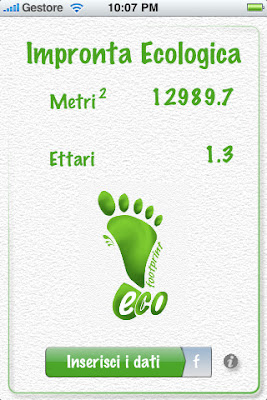 Ecological Footprint iPhone App