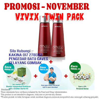 Vivix promosi November