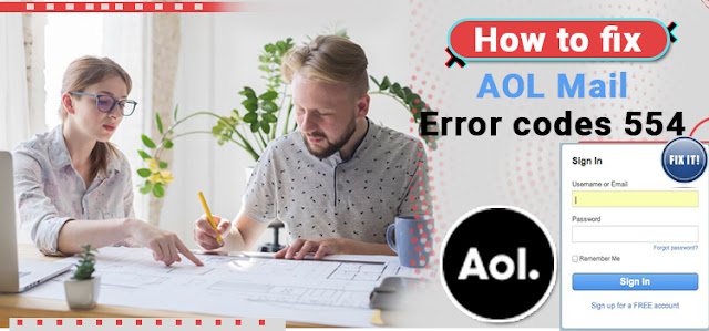 How to fix AOL Mail error code 554