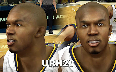 NBA 2K13 David West Cyberface Patch