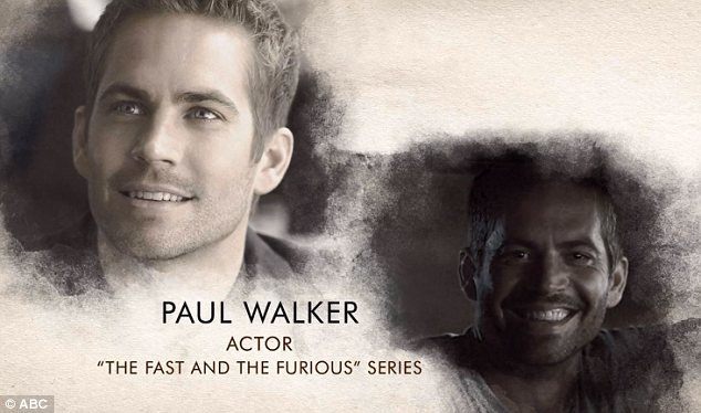 Paul Walker actor The Fast and the Furious