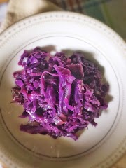 マドリード風紫キャベツとリンゴの蒸し煮/Lombarda a la madrileña