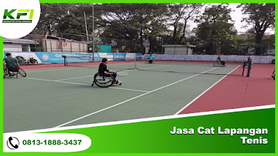 Jasa Cat Lapangan Tenis