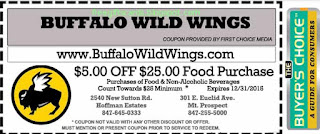 Free Printable Buffalo Wild Wings Coupons