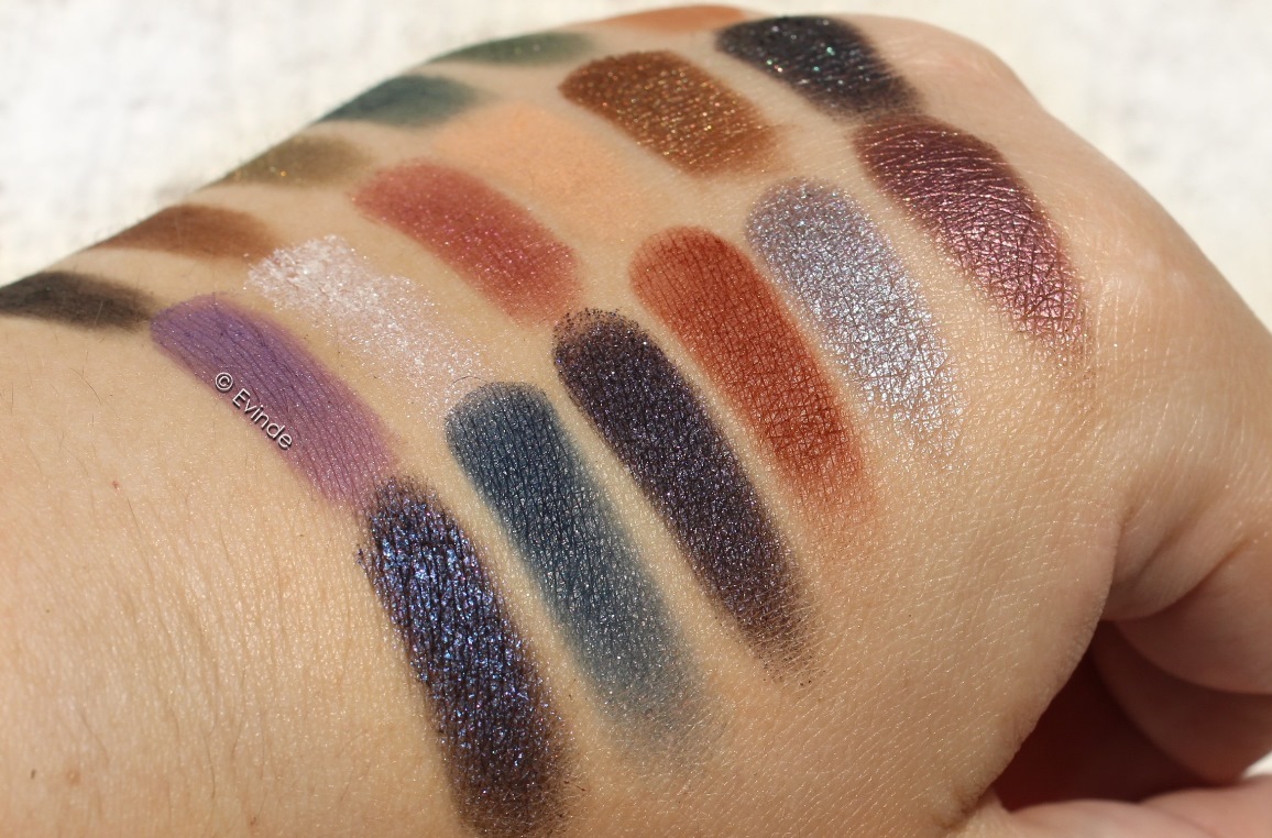 revolution forever flawless enchanted palette swatches