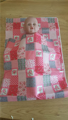 Doll sleeping bag tutorial