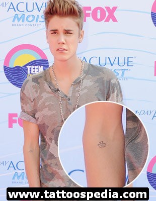 Justin Bieber Tattoo