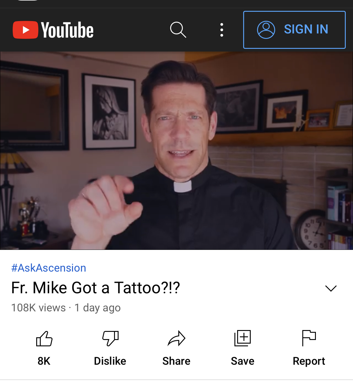 Ascension on Instagram Fr Mike Schmitz gives us some things to consider  before getting a tattoo    AscensionCatholic AscensionPress  catholic