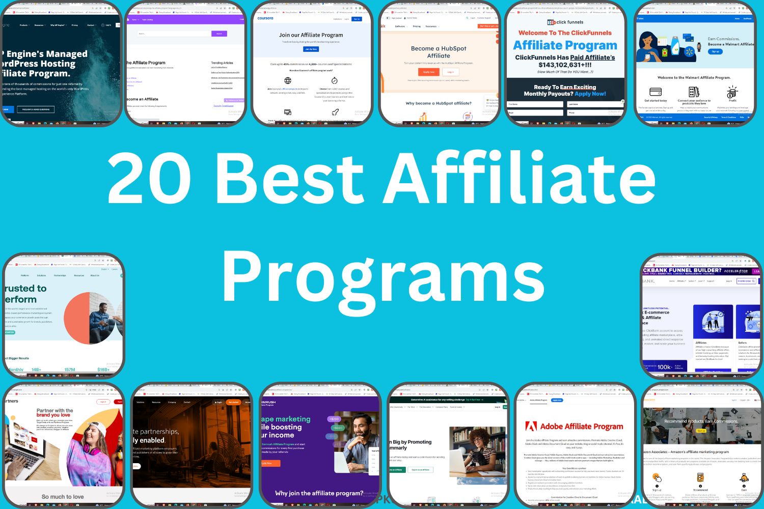 20 Best Affiliate Programs