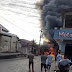 VEJA VIDEO- Ônibus pega fogo no meio da rua em Porto Seguro