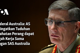 AS Peringkatkan Tuduhan Kejahatan Perang dapat Cegah Kerja Sama dengan SAS Australia