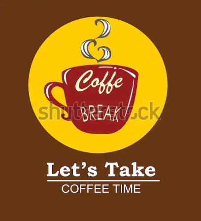 illustration vector logo cafee