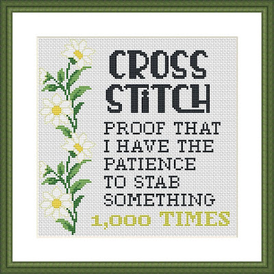 Cross stitch funny embroidery pattern - Tango Stitch
