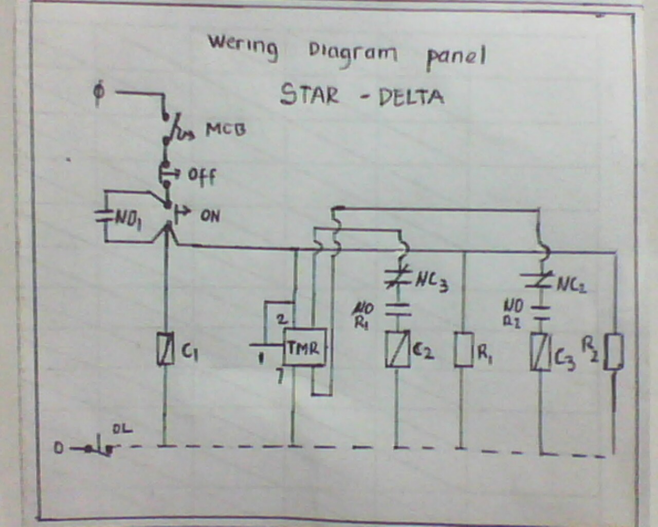 Installation of electrical panels instalasi panel listrik: Star  Delta