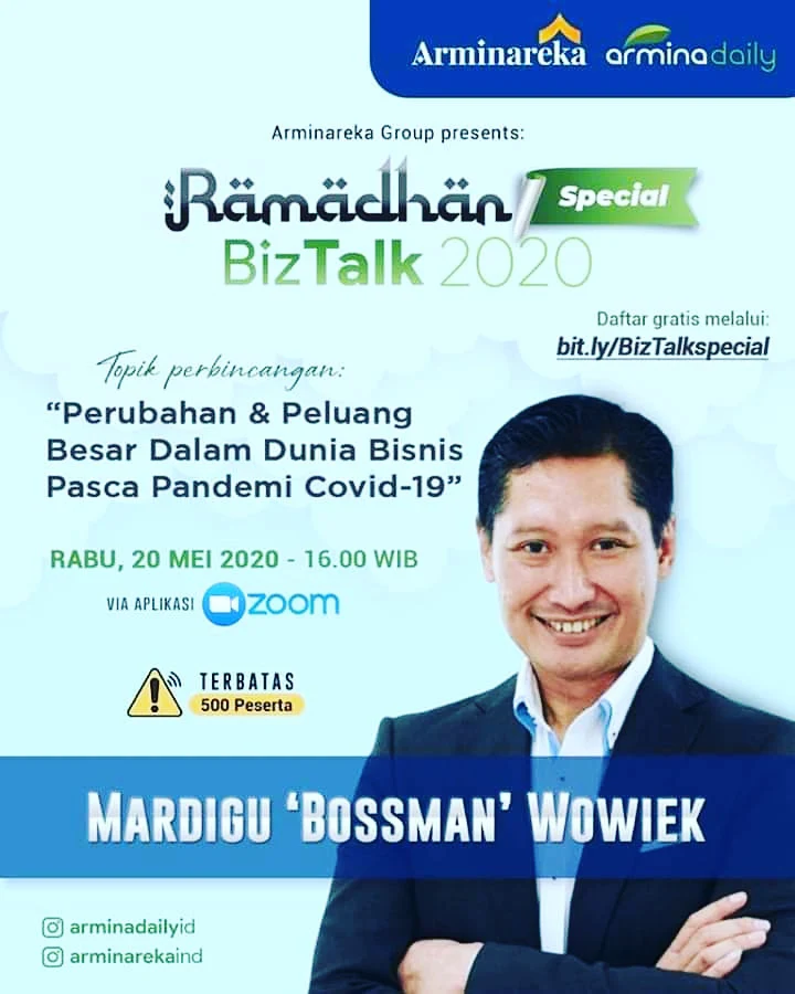 Ramadhan Special Biztalk 2020 bersama Mardigu Bossman