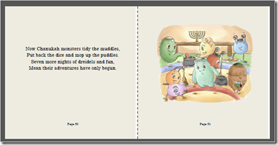 Chanukah Monsters, by Jennifer Tzivia MacLeod