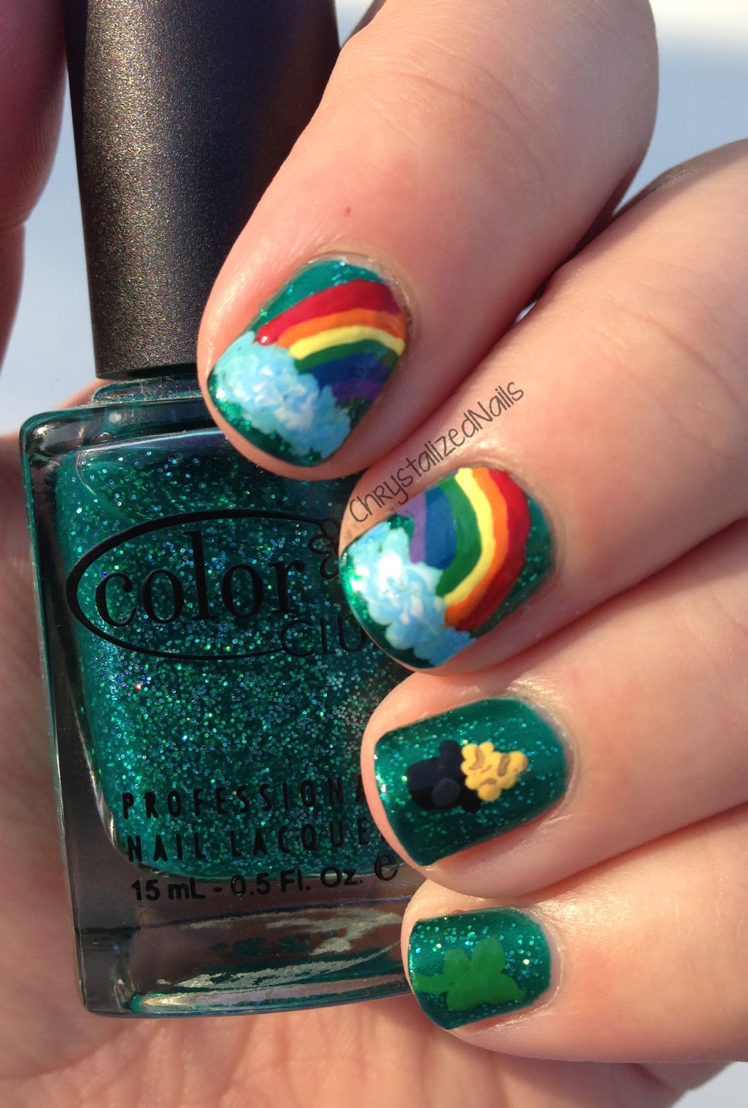 Chrystalized Nails: St. Patrick39;s Day Nail Art