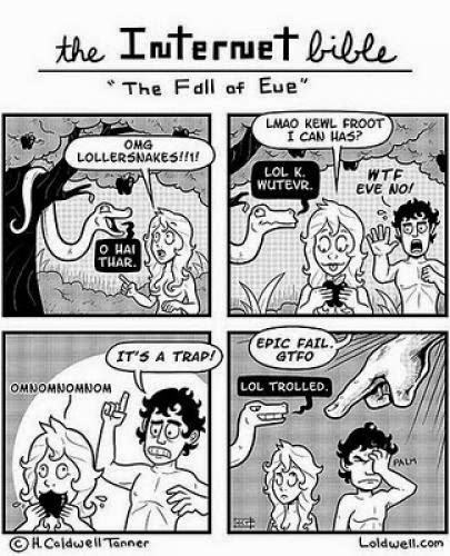 Internet Bible The Fall Of Eve Comic