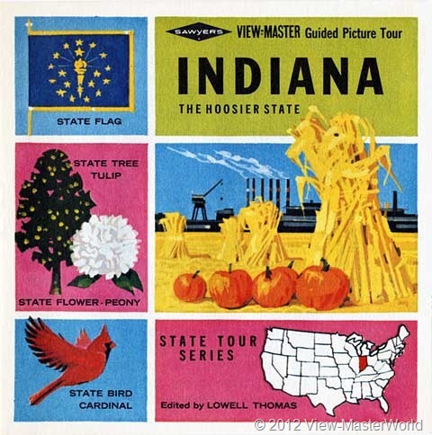 View-Master Indiana (A570), Booklet Cover