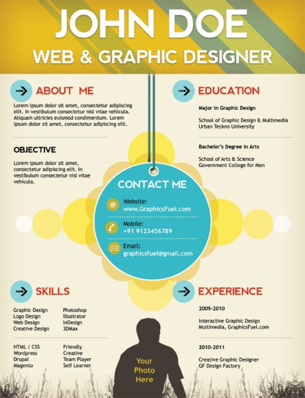 http://www.graphicsfuel.com/2011/01/creative-resume-cv-psd-template/