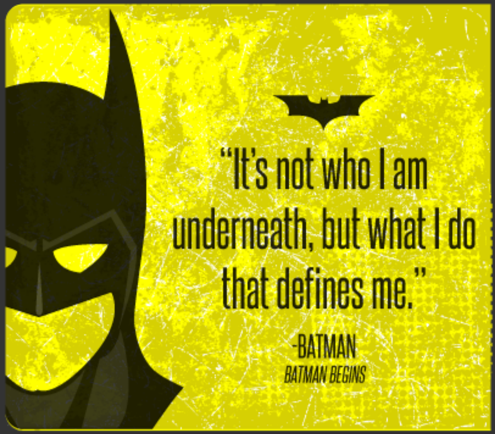 Batman Inspirational Quotes. - Oh My Fiesta! for Geeks