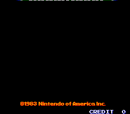 Mario Bros Arcade Title Screen