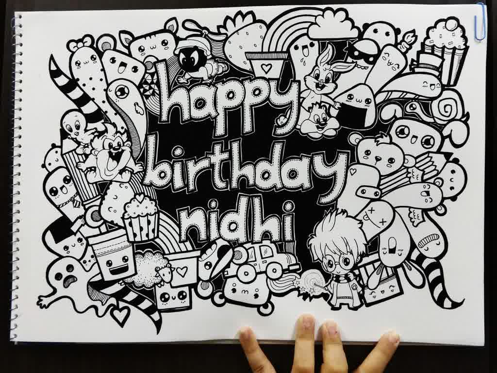 Kumpulan Doodle Art Lucu Dan Menarik Fro Gram