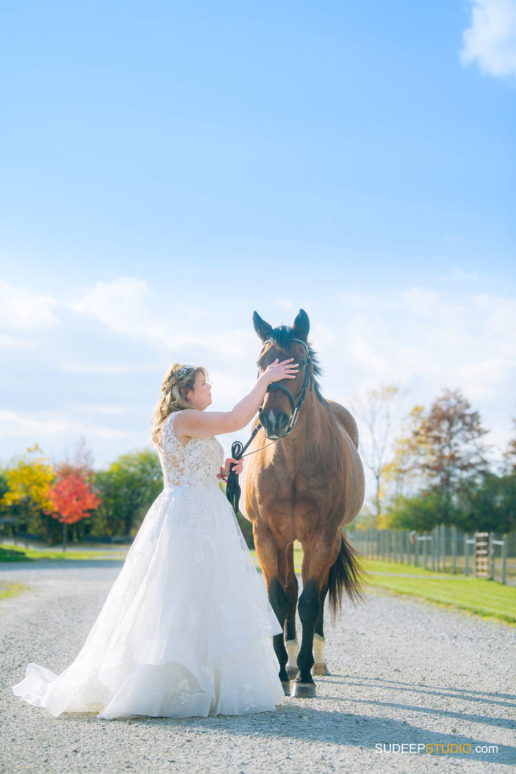 Horse Farm Barn Wedding Photography in Dexter Saline by SudeepStudio.com Ann Arbor Wedding Photographer