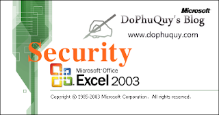 Excel security 2003