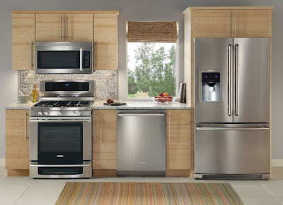 Stainless steel appliances