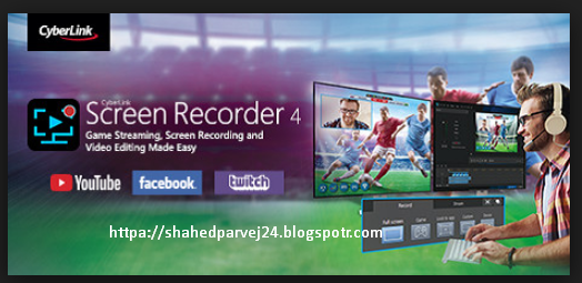 Cyberlink Screen Recorder 4 Crack & Giveaway free