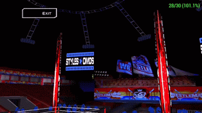 AJ STYLES & OMOS PSP PMF TITANTRON