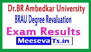 Dr.BR Ambedkar University Degree Revaluation Exam Results